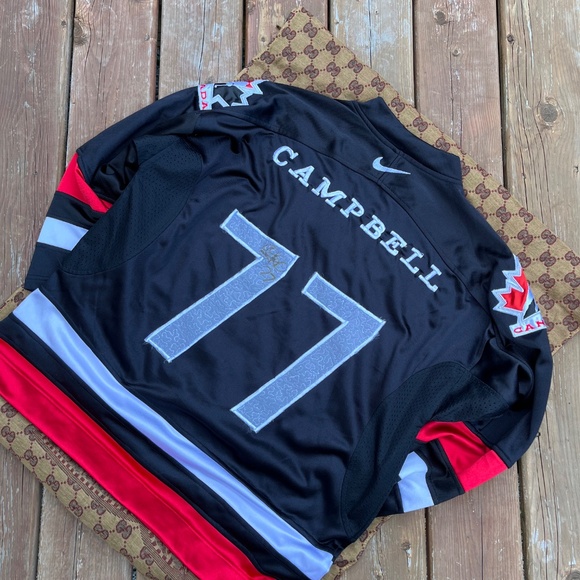 Cassie Campbell Signed Team Canada Jersey – Black Nike – Captain “C” - Picture 4 of 8